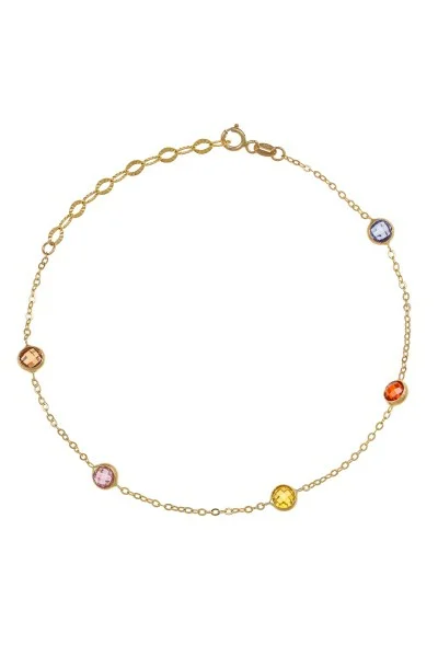 Βραχιόλι Χρυσό 14Κ Colour Dots