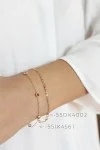 Βραχιόλι Χρυσό 14Κ Colour Dots
