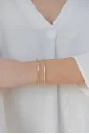 Βραχιόλι Χρυσό 14Κ Bangle It
