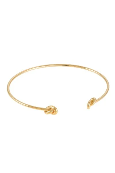 Βραχιόλι Χρυσό 14Κ Bangle Πλεξούδα 4614