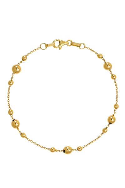 Βραχιόλι Χρυσό 14Κ Bead It Shine 4831