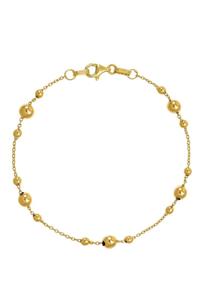 Βραχιόλι Χρυσό 14Κ Bead It Shine 4831