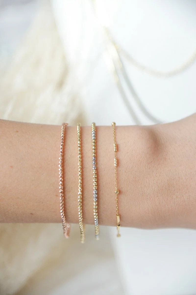 Βραχιόλι Χρυσό 14Κ Dolce Vita Beads 4832