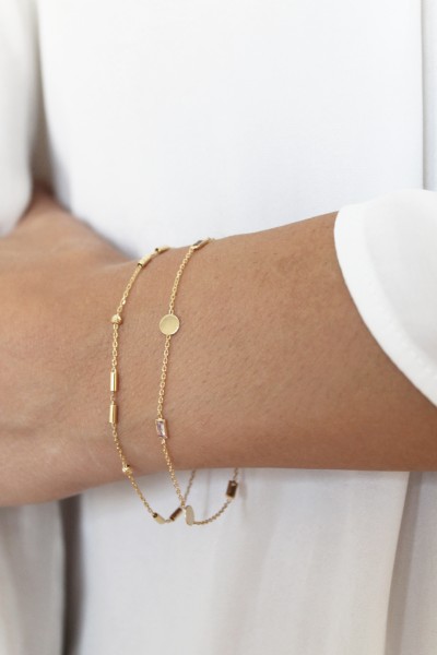 Βραχιόλι Χρυσό 14Κ Dolce Vita Beads 4832