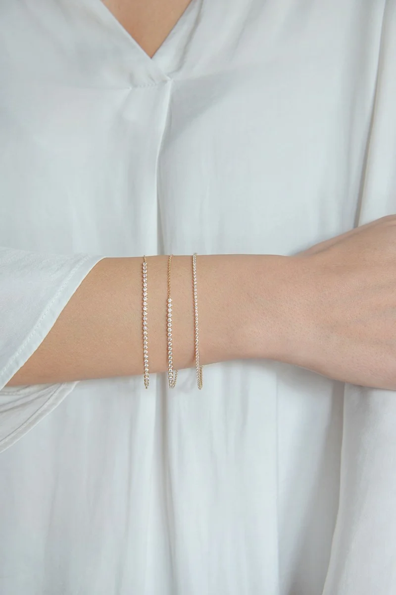 Βραχιόλι Χρυσό 14Κ Ριβιέρα