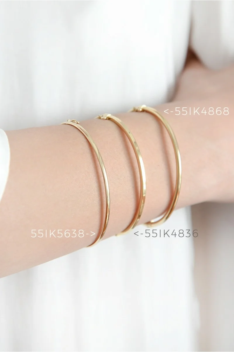 Βραχιόλι Χρυσό 14Κ Bangle It 4868