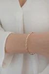Βραχιόλι Χρυσό 14Κ Bangle Πλεξούδα 4924