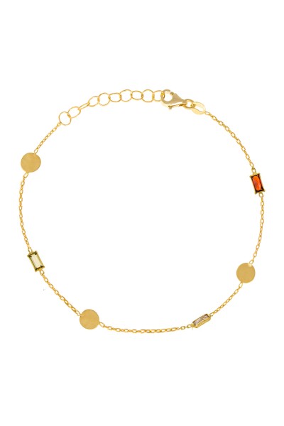 Βραχιόλι Χρυσό 14Κ Colour Dots