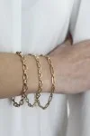 Βραχιόλι Χρυσό 14Κ Fashion Blogger Elite
