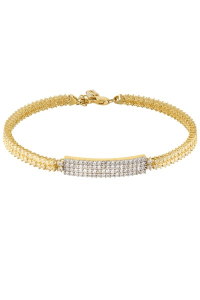 Βραχιόλι Χρυσό 14Κ Ριβιέρα Elite