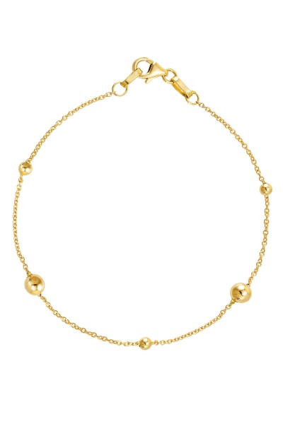 Βραχιόλι Χρυσό 14Κ Bead It Shine 5640