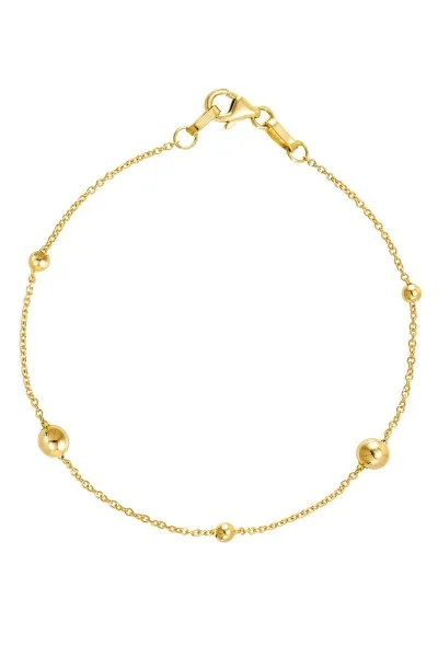 Βραχιόλι Χρυσό 14Κ Bead It Shine 5640