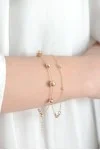 Βραχιόλι Χρυσό 14Κ Bead It Shine 5640