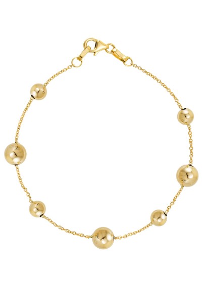 Βραχιόλι Χρυσό 14Κ Bead It Shine 5643