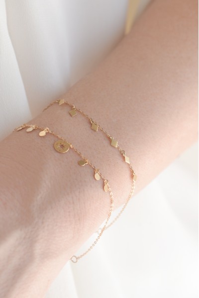 Βραχιόλι Χρυσό 14Κ Star Blings