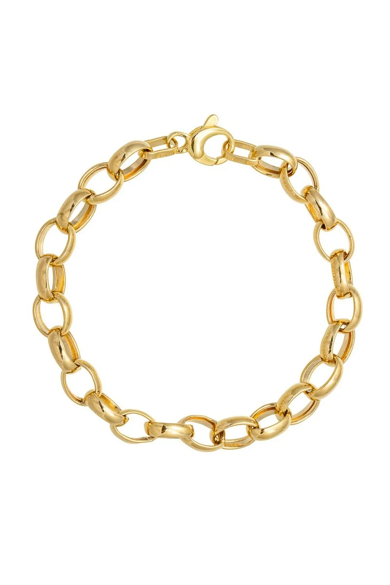 Βραχιόλι Χρυσό 14Κ Blogger Style Elite 5895