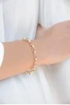 Βραχιόλι Χρυσό 14Κ Blogger Style Elite 5895