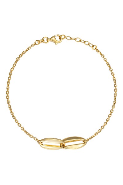 Βραχιόλι Χρυσό 14Κ Fashion Oval