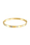 Βραχιόλι Χρυσό 14Κ Bangle Eternal White 6212