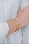 Βραχιόλι Χρυσό 14Κ Bangle Dolce Vita 6529