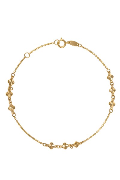 Βραχιόλι Χρυσό 14Κ Flower