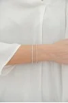 Βραχιόλι Λευκόχρυσο 14Κ Ριβιέρα Elite