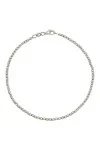 Βραχιόλι Λευκόχρυσο 14Κ Dolce Vita White 5742