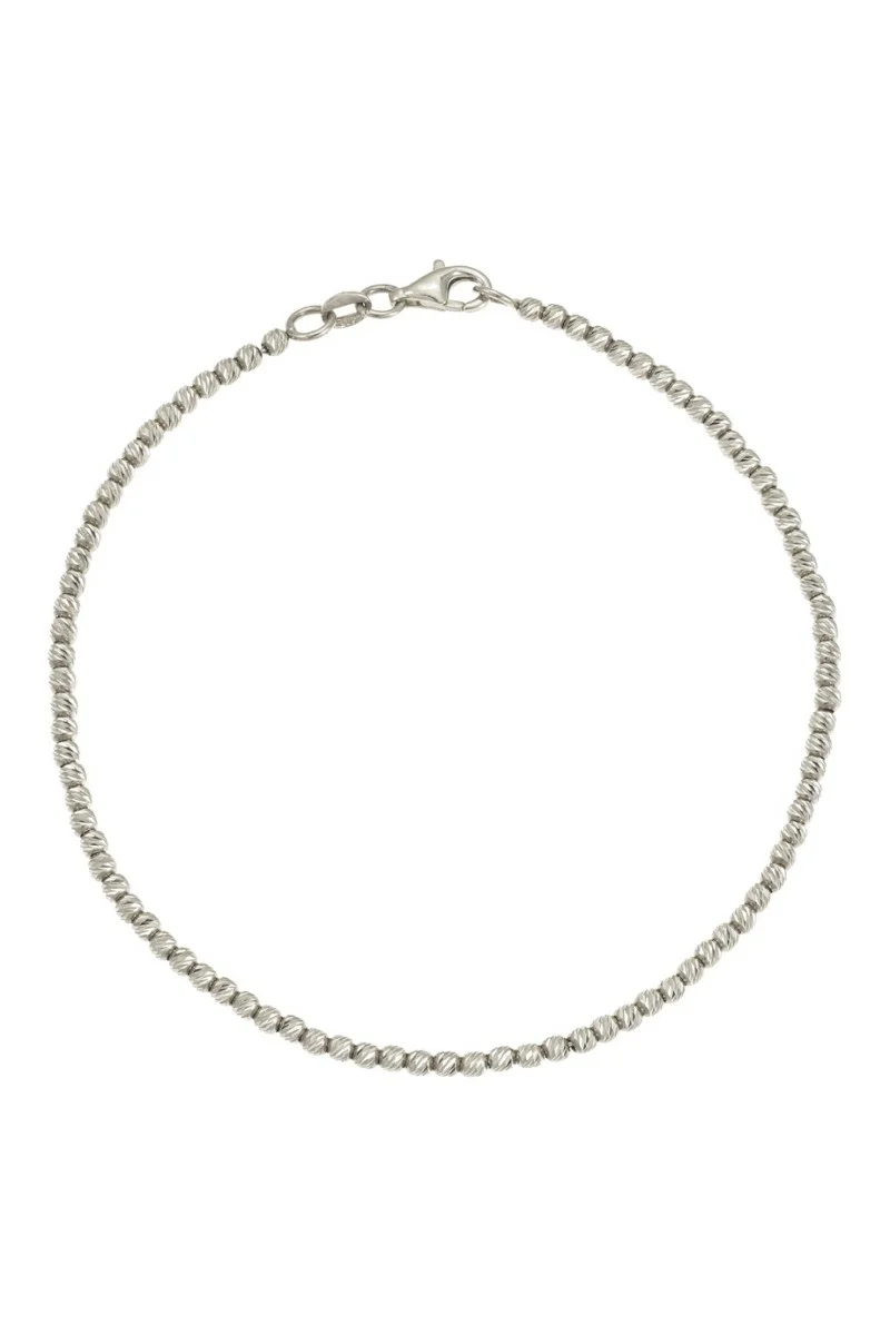 Βραχιόλι Λευκόχρυσο 14Κ Dolce Vita White 5742