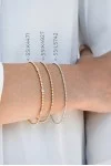 Βραχιόλι Λευκόχρυσο 14Κ Dolce Vita White 5742