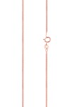 Αλυσίδα Spigga 45cm από Ροζ Χρυσό 14Κ