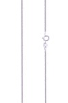 Αλυσίδα Spigga 40cm από Λευκόχρυσο 14Κ