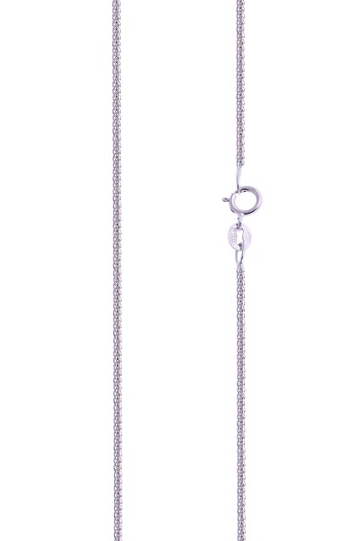 Αλυσίδα Spigga 50cm από Λευκόχρυσο 14Κ