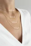 Αλυσίδα Marsha 55cm από Χρυσό 14Κ