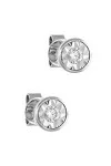 Σκουλαρίκια Λευκόχρυσο 18Κ Diamantate Brillant 0.17ct