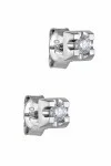 Σκουλαρίκι Λευκόχρυσο 18Κ Brillant 0.12ct