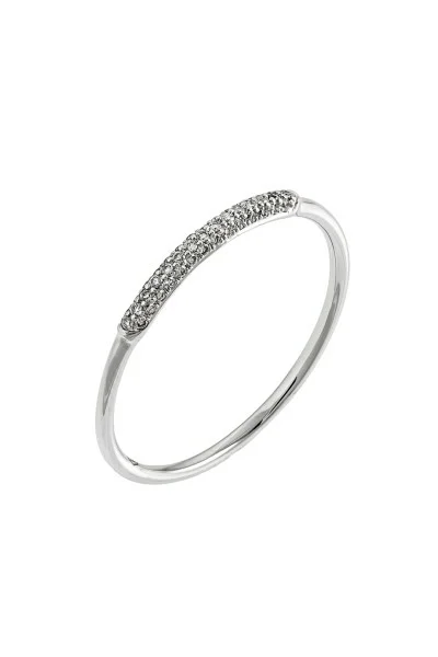 Δαχτυλίδι Λευκόχρυσο 18Κ Διαμάντι Σειρέ 0.11Ct