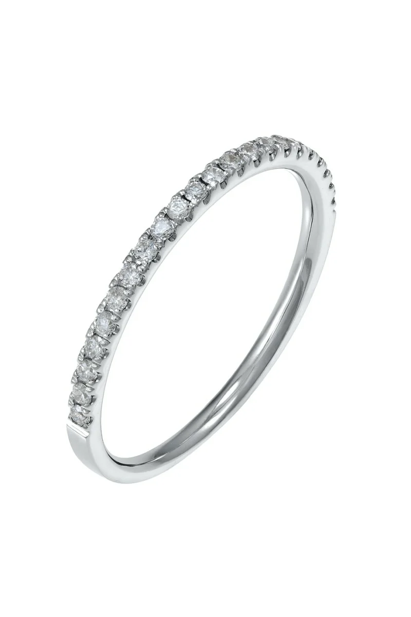 Δαχτυλίδι Χρυσό 18Κ Διαμάντι Σειρέ 0.19Ct