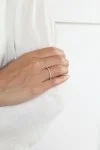 Δαχτυλίδι Χρυσό 18Κ Διαμάντι Σειρέ 0.19Ct