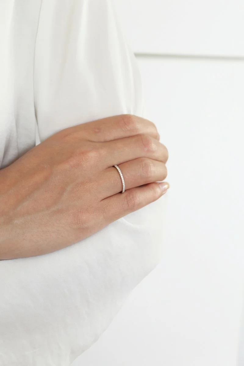 Δαχτυλίδι Χρυσό 18Κ Διαμάντι Σειρέ 0.19Ct