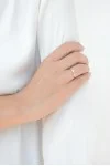 Μονόπετρο Λευκόχρυσο 18Κ Διαμάντι Minimal 0.10ct