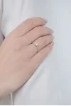 Δαχτυλίδι Λευκόχρυσο 18Κ Διαμάντι Pave Σειρέ 0.28ct