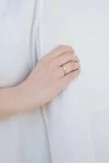 Μονόπετρο Καρδιά Λευκόχρυσο 18Κ Διαμάντι 0.23ct
