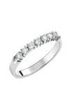 Δαχτυλίδι Λευκόχρυσο 18Κ Διαμάντι Σειρέ 0.28Ct