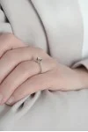 Μονόπετρο Λευκόχρυσο 18Κ Διαμάντι IGI 0.40ct