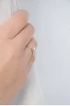 Μονόπετρο Λευκόχρυσο 18Κ Διαμάντι Diamantate 0.07ct