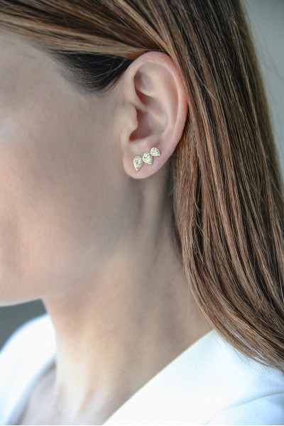 Σκουλαρίκι Ασημένιο Glam Line