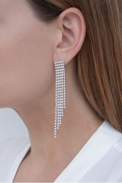 Σκουλαρίκι Ασημένιο Night Drops 5925