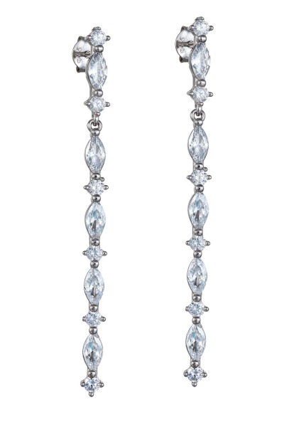 Σκουλαρίκι Ασημένιο Line Glam