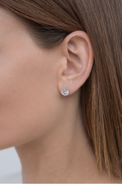 Σκουλαρίκι Ασημένιο Simple Glam