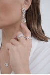 Σκουλαρίκι Ασημένιο Long Full Glam